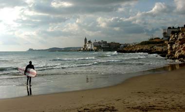 Vistas de la playa de Sitges - Hotel Port Sitges Resort